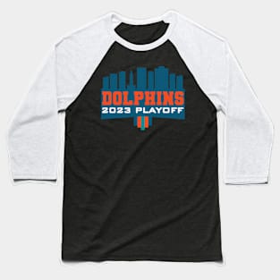 Dolphins 2023 Playoffs Baseball T-Shirt